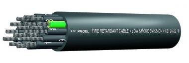 Proel hybridní kabel 19x2,5mm, plamenuvzdorný, na míru