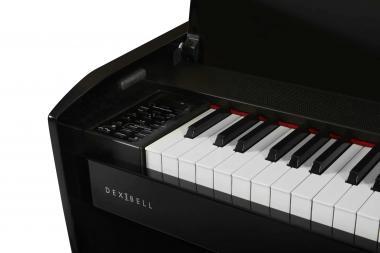 Dexibell VIVOH10BKP Vivo H10 Home 88 billettyűs digitális zongora, fényes fekete