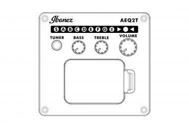 Ibanez PC típusú elektroakusztikus gitár, fekete. Beépített elektronika, hangológép
