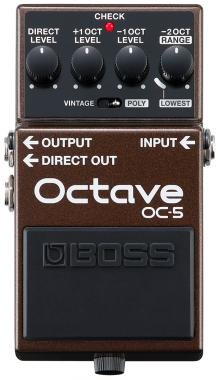 BOSS OC-5 Polifónikus gitár/basszus oktávpedál