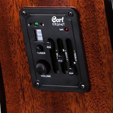 Cort Co-AD880CE-NAT akusztikus gitár elektronikával, natúr