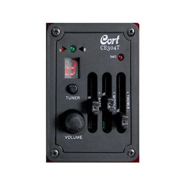 Cort AD810E-BKS akusztikus gitár elektronikával, matt fekete