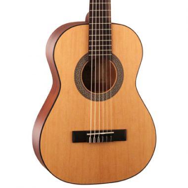Cort Co-AC50-OP with bag klasszikus gitár, 1/2-es, matt natúr, tokkal