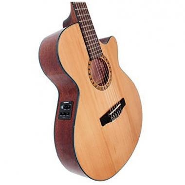 Cort CEC-5-NAT klasszikus gitár elektronikával, natúr