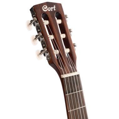 Cort Co-CEC-3-NS klasszikus gitár elektronikával, matt natúr