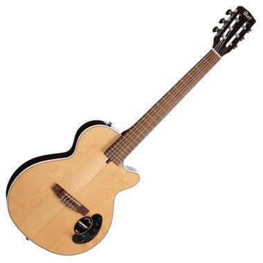 Cort elektro-klassická kytara, přírodní