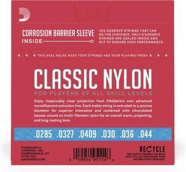 D'Addario EJ27H klasszikus gitárhúr, hard tension