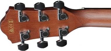 Ibanez AEWC11-DVS elektroakusztikus gitár dark violin sunburst színben. Beépített elektronika és hangoló.