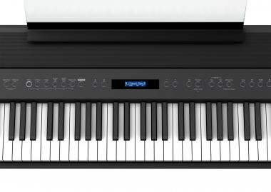 Roland FP-90X-BK digitális zongora 4 hangszórós, mikrofon bemenet - állvány nélkül - fekete