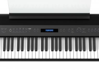 Roland FP-60X-BK digitális zongora 2 hangszórós, mikrofon bemenettel - állvány nélkül - fekete