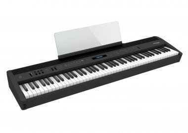 Roland FP-60X-BK digitális zongora 2 hangszórós, mikrofon bemenettel - állvány nélkül - fekete