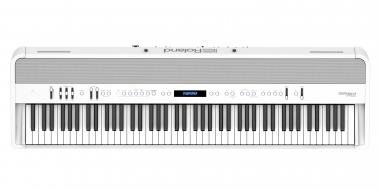 Roland digitální piano 4 reproduktory, PHA-50 klávesy, mikrofonní vstup, bez stojanu, bílá