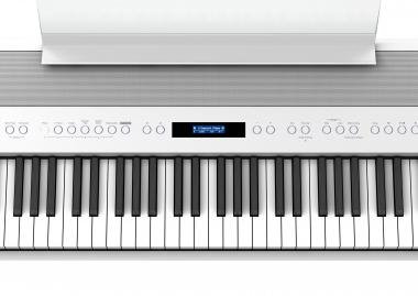 Roland FP-90X-WH digitális zongora 4 hangszórós, mikrofon bemenet - állvány nélkül - fehér