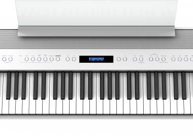 Roland FP-60X-WH digitális zongora 2 hangszórós, mikrofon bemenet - állvány nélkül - fehér