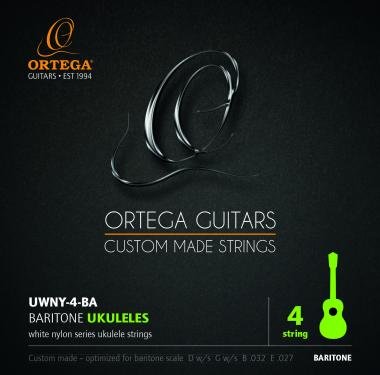Ortega UWNY-4-BA bariton ukulele húr