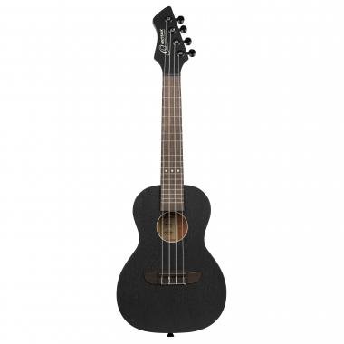 Ortega RUHZ-SBK standard ukulele satin black