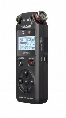 Tascam TM-DR05X Hordozható, 2 csatornás sztereó rögzítő, USB-interface, memóriakártya nélkül!