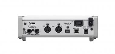 Tascam TM-SERIES102I USB-interfész, 2+8 (analóg+optika) bejárat, 2 (analóg) kijárat, ADAT IN