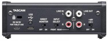 Tascam TM-US1x2HR 192kHz/24-bit, iOS kompatibilitás
