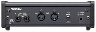 Tascam TM-US2x2HR Ultra-HDDA mikrofon előfokok, ultra alacsony zajszinttel, 2 be- és 2 kimenet, 192kHz/24-bit, IOS kom
