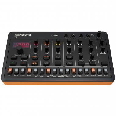 Roland T-8 ACB modellezésű, hordozható dob- és basszus gép, kompakt kivitelben