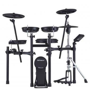 Roland TD-07KVX KIT V-Drums elektromos dobszett, belépő szintű, hálóbőrös kivitel, VH-10-es lábcinnel