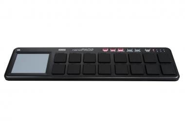 KORG KG-NPAD2BK Kompakt, ütőpados, USB MIDI-vezérlő, fekete