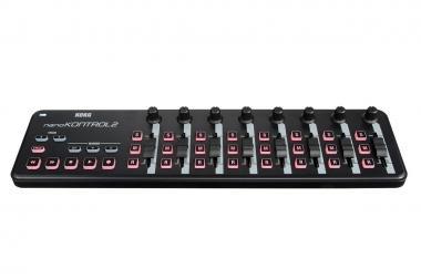 KORG KG-NKONT2BK Kompakt USB MIDI-kontroller, fekete