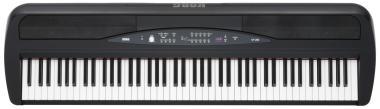 KORG KG-SP280BK 88 billentyűs hordozható digitális zongora, láb, hangszóró, fekete