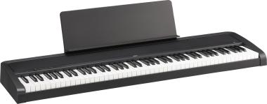 KORG KG-B2BK fekete digitális zongora, 88 billentyű, kalapácsmechanika, USB midi és audio, fekete