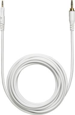 Audio-Technica AT-ATHM50XWH preciziós zárt stúdiófejhallgató, összecsukható, 3db lecsatolható kábellel, fehér színben