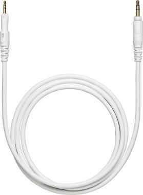 Audio-Technica AT-ATHM50XWH preciziós zárt stúdiófejhallgató, összecsukható, 3db lecsatolható kábellel, fehér színben