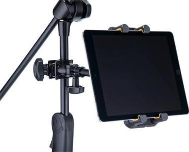 Hercules DG307B Mobiltelefon és tablet tartó, 4ponton tart, 6.1”-13” kijelző méret