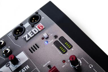 Allen&Heath AH-ZED6 kisformátumú keverő, 2 monó/2 sztereó csatorna