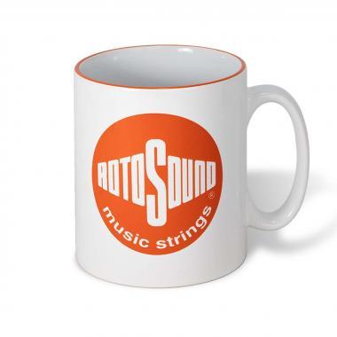Rotosound hrnek, vintage logo, bílá barva, 330ml