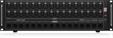 Behringer S32 I/O box, 32 távirányítható Midas előerősítő, 8 kimenet, AES50