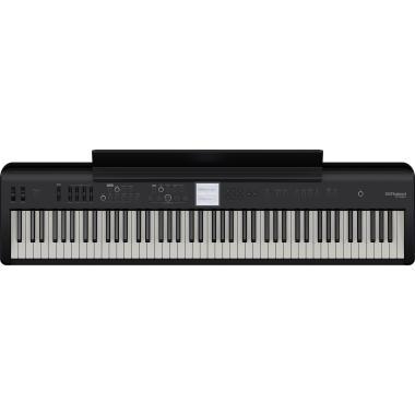 Roland FP-E50 digitális zongora, 2 hangszórós, PHA-4 billentyűzet, kísérettel - állvány nélkül, fekete