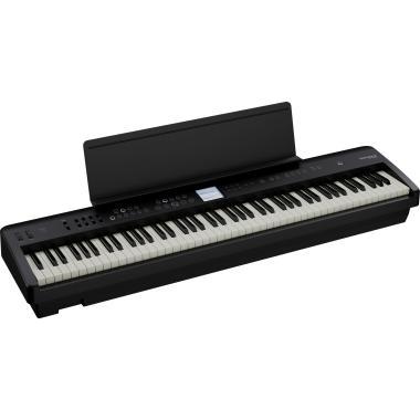 Roland FP-E50 digitális zongora, 2 hangszórós, PHA-4 billentyűzet, kísérettel - állvány nélkül, fekete