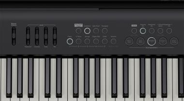 Roland FP-E50 digitális zongora, 2 hangszórós, PHA-4 billentyűzet, kísérettel - állvány nélkül, fekete