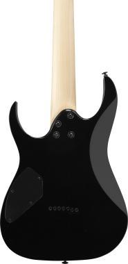 Ibanez GRG7221QA-TKS Gio 7-húros elektromos gitár Superstrat forma, Transparent Black Sunburst színben
