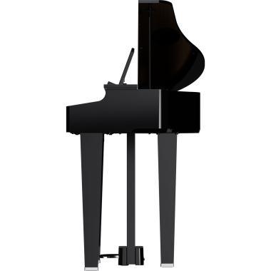 Roland GP-3-PE digitális koncertzongora, 3 lábú, keskeny fazon, fényes fekete