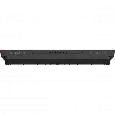 Roland E-X50 Roland kíséretautómatikás hangszer, 61 billentyűs, BASS-Reflex hangszóró, Bluetooth audio