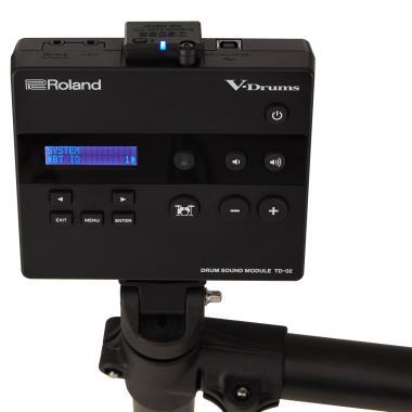 Roland TD-02K V-Drums elektromos dobszett, gumilapos, Bluetooth, nagyobb karám