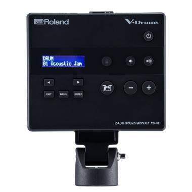 Roland TD-02KV V-Drums, hálóbőrös pergővel, Bluetooth, nagyobb karámmal