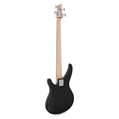 Yamaha TRBX174 elektromos basszusgitár, éger test, juhar nyak, króm hardver, fekete szín