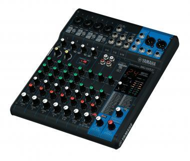 Yamaha MG10XU analóg keverőpult, 10 csatorna, kompresszor, USB, fém ház, 1 sztereó bus