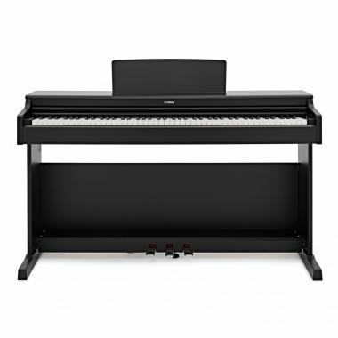 Yamaha YDP-165B digitális zongora, ARIUS, 88 billentyűs súlyozott mechanika - fekete színben