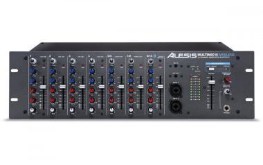 Alesis MM10WX220 Alesis Multimix 10 Wireless keverőpult, 10 ch, 4 mono, 3 sztereo, Bluetooth