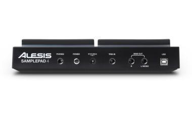 Alesis SAMPLEPAD4XEU Alesis SamplePad 4 hangszer, dobgép, 4 pad, SD kártya, 2 trigger, USB MIDI