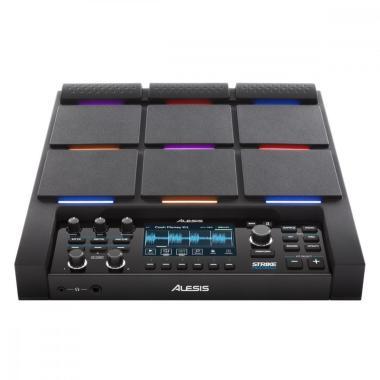 Alesis Strike Multipad hangszer, dobgép, 9 világító pad, SD kártya, sampler, looper